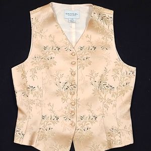 Emanuel Ungaro Vintage Silk Vest - size 6/40 (measurements in photos)